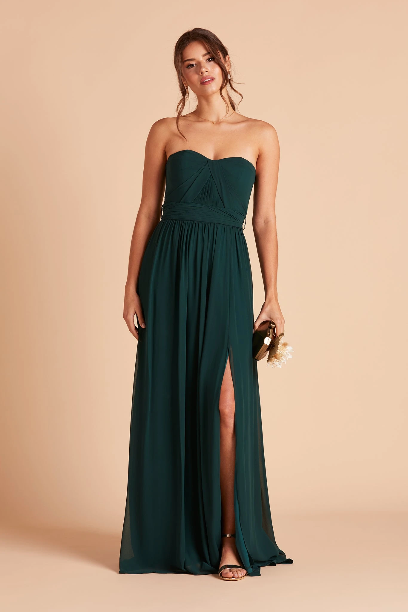 Grace Convertible Dress - Emerald - Image 5