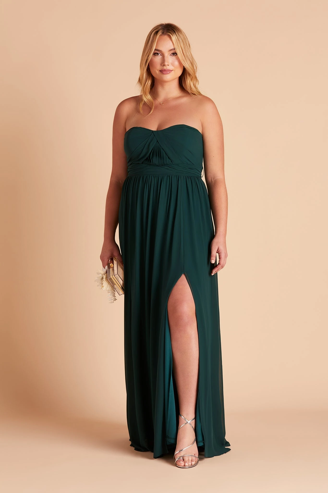 Grace Convertible Dress - Emerald - Image 3