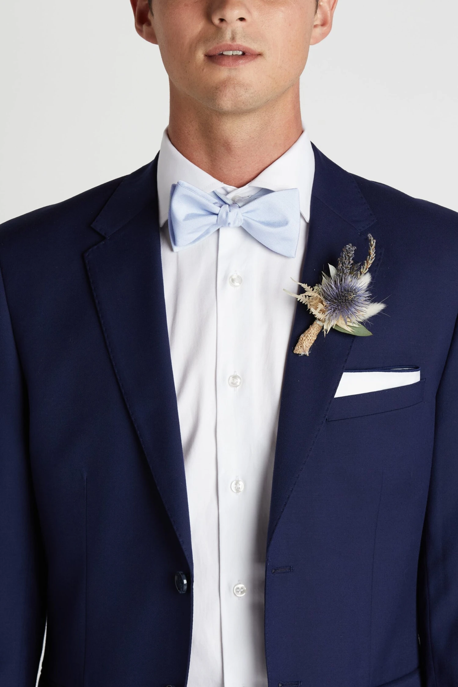 Daniel Bow Tie - Ice Blue