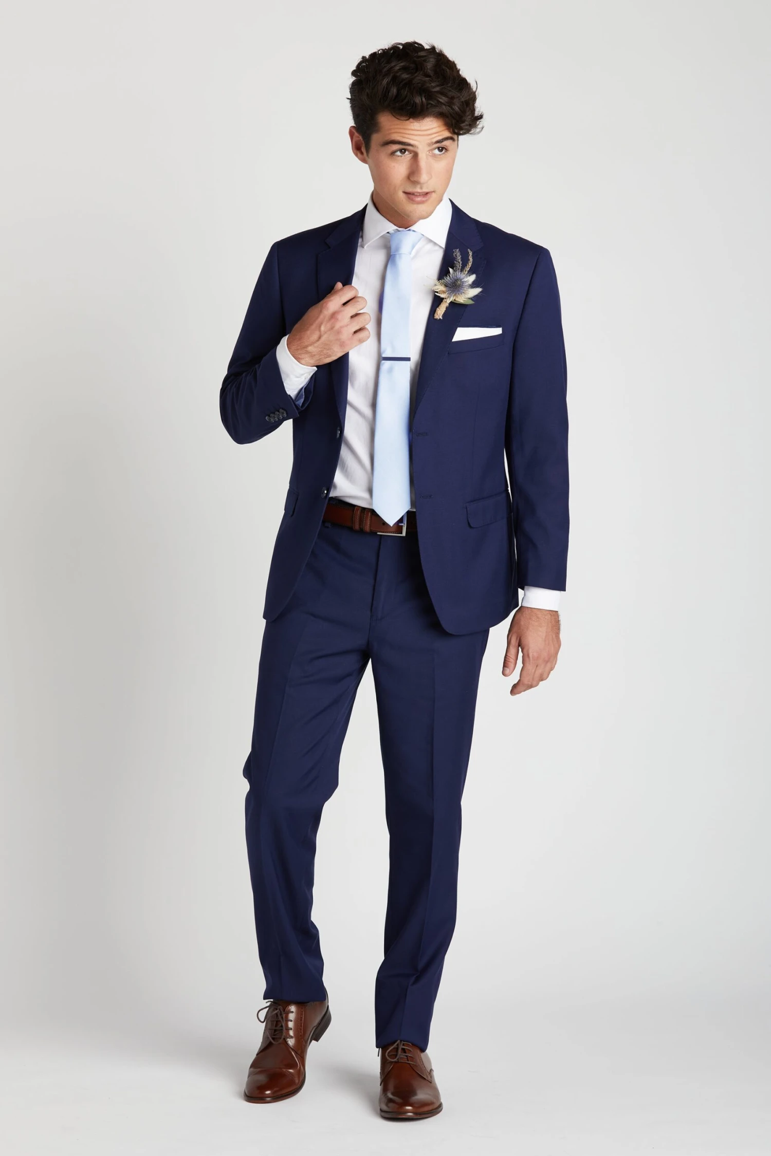 Simon Necktie - Ice Blue - Image 3