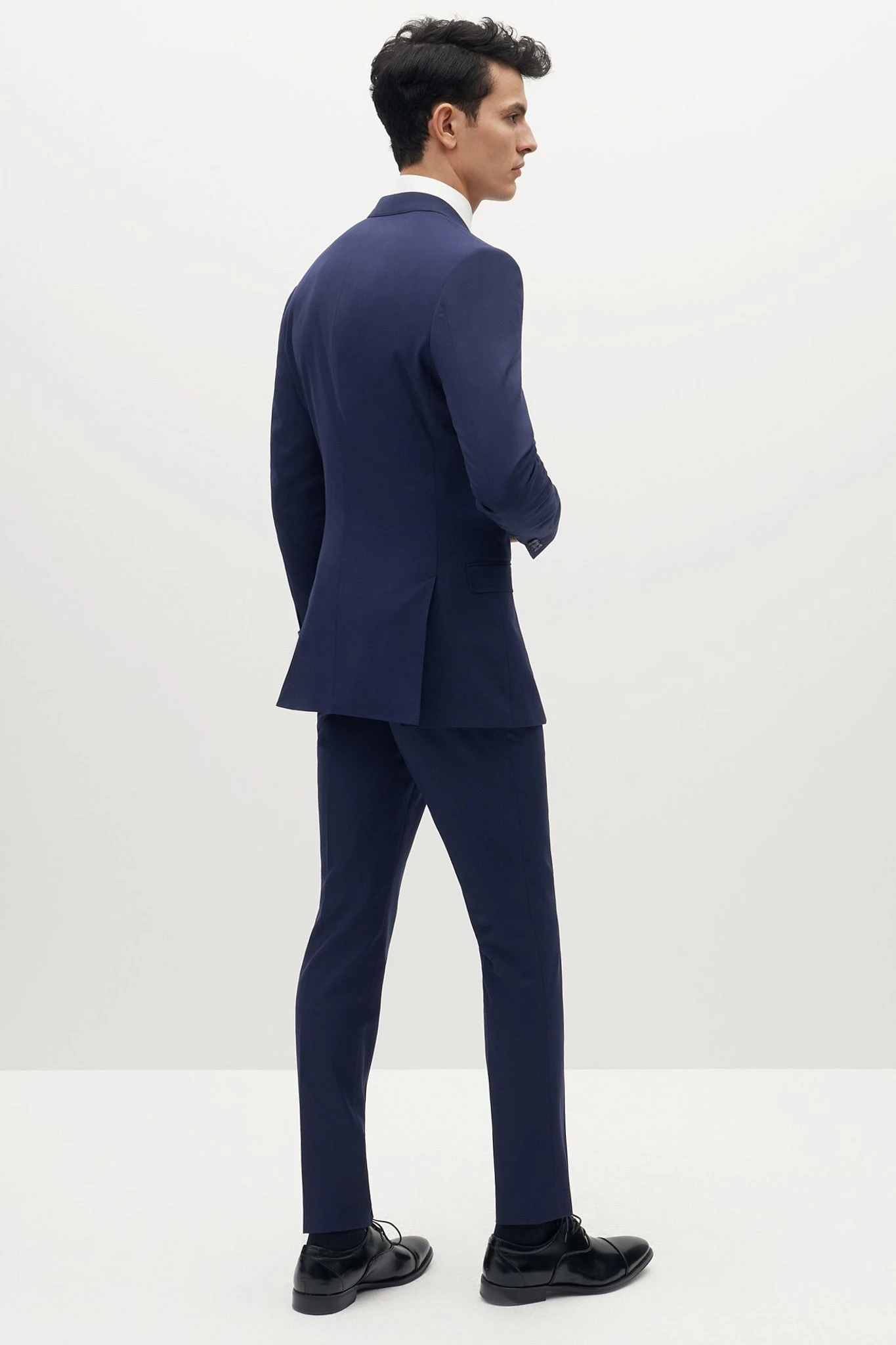 Brilliant Blue Suit Pants By SuitShop - Image 4