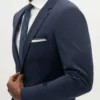 Navy Blue Suit Jacket By SuitShop