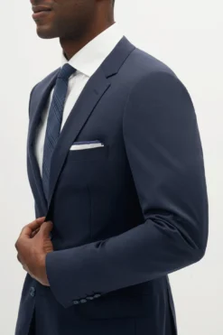 Navy Blue Suit Jacket By SuitShop