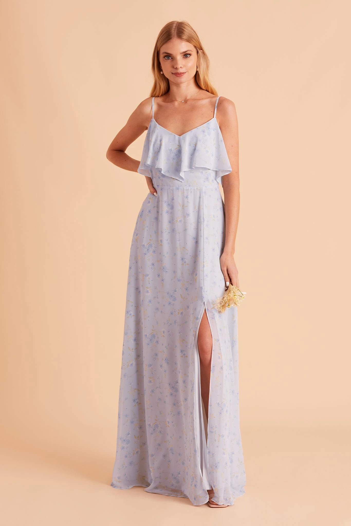Jane Convertible Dress - Dusty Blue Floret - Image 6