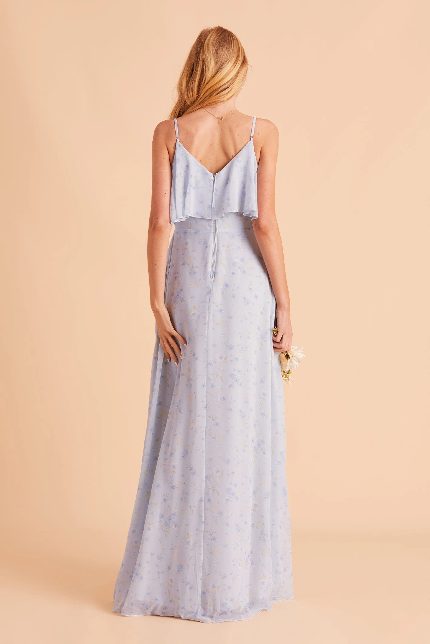 Jane Convertible Dress - Dusty Blue Floret - Image 7