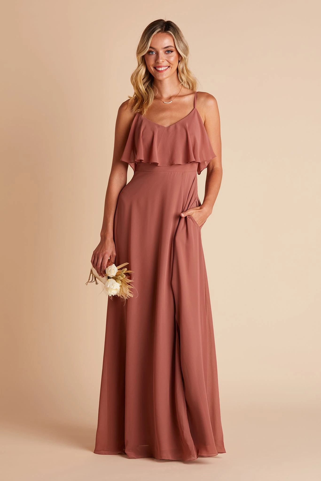 Jane Convertible Dress - Desert Rose - Image 7