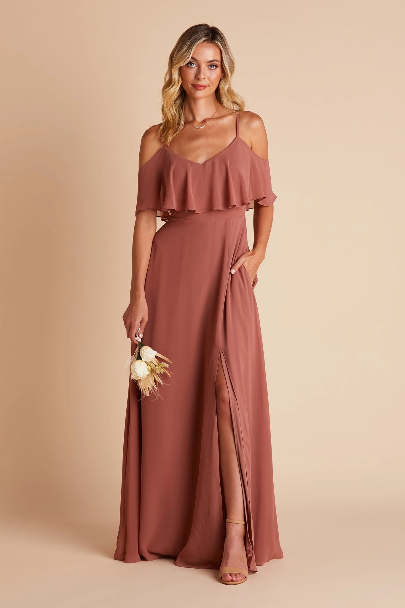 Jane Convertible Dress - Desert Rose - Image 8