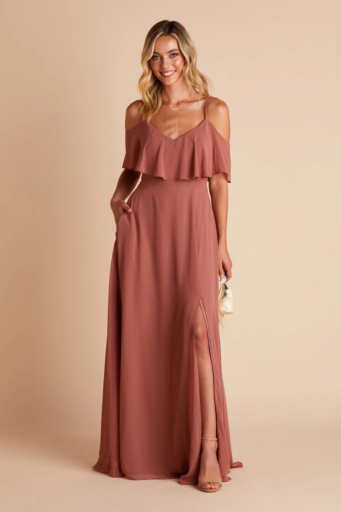 Jane Convertible Dress - Desert Rose - Image 3
