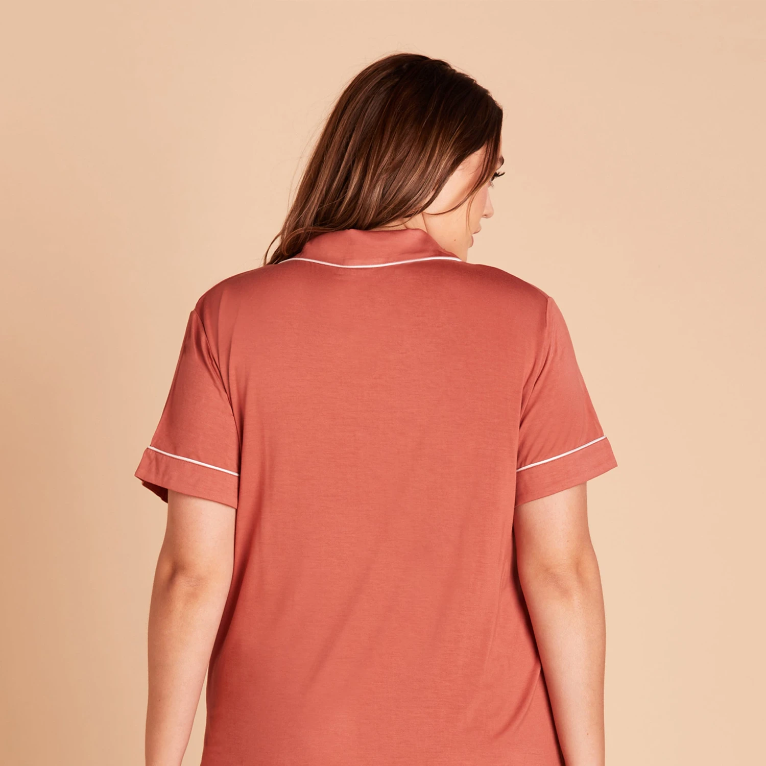 Jonny Pajama Set - Terracotta - Image 12