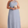 Kira Dress - Dusty Blue