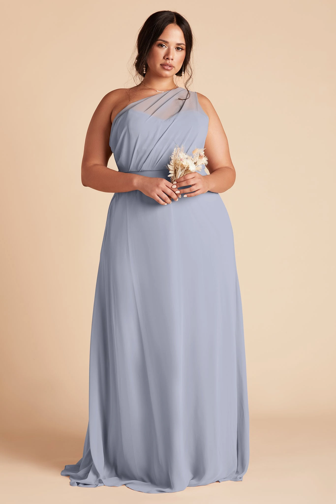 Kira Dress - Dusty Blue