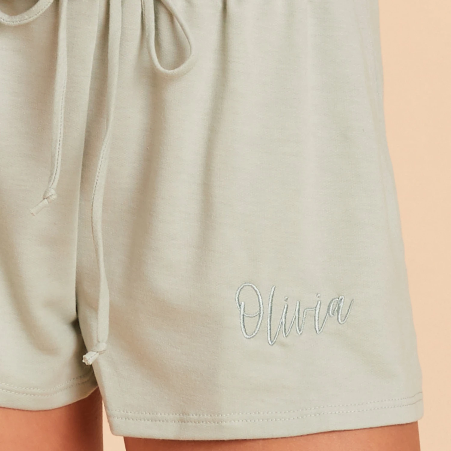 Sweat Shorts - Sage - Image 5