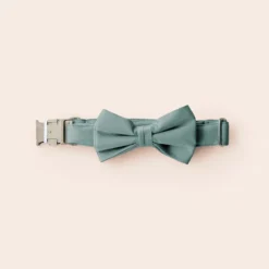 Sadie Dog Bow Tie Collar - Sheen Sea Glass