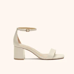 Natalie Chunky Heel - Almond