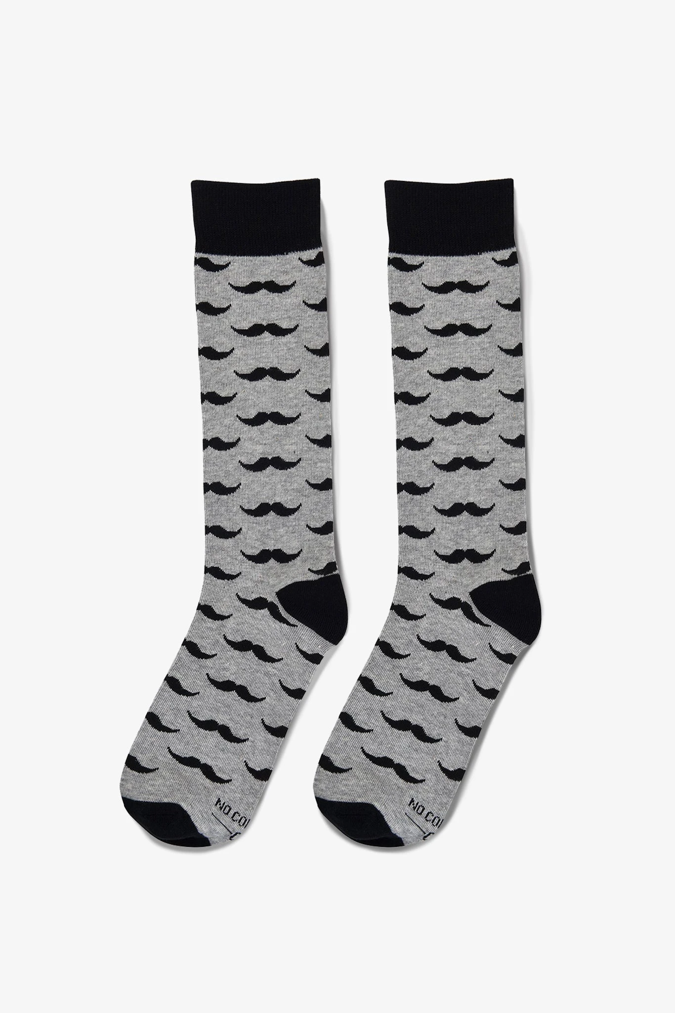 Mustache Novelty Groomsman Socks By No Cold Feet - Image 2