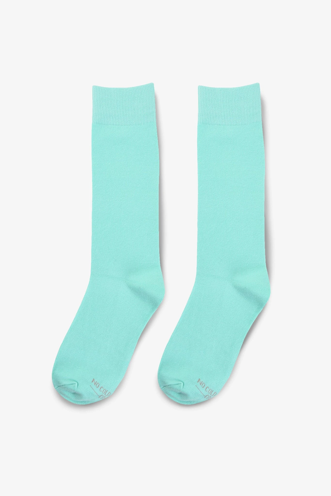 Solid Groomsmen Socks By No Cold Feet - Mint - Image 2