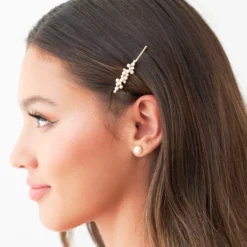 Positano Pearl & Crystal Pin Set