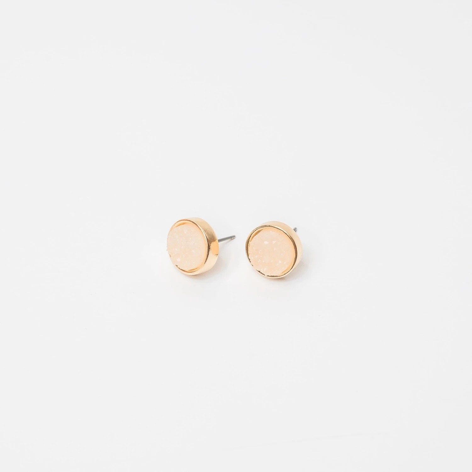 Richardson Ivory Druzy Studs