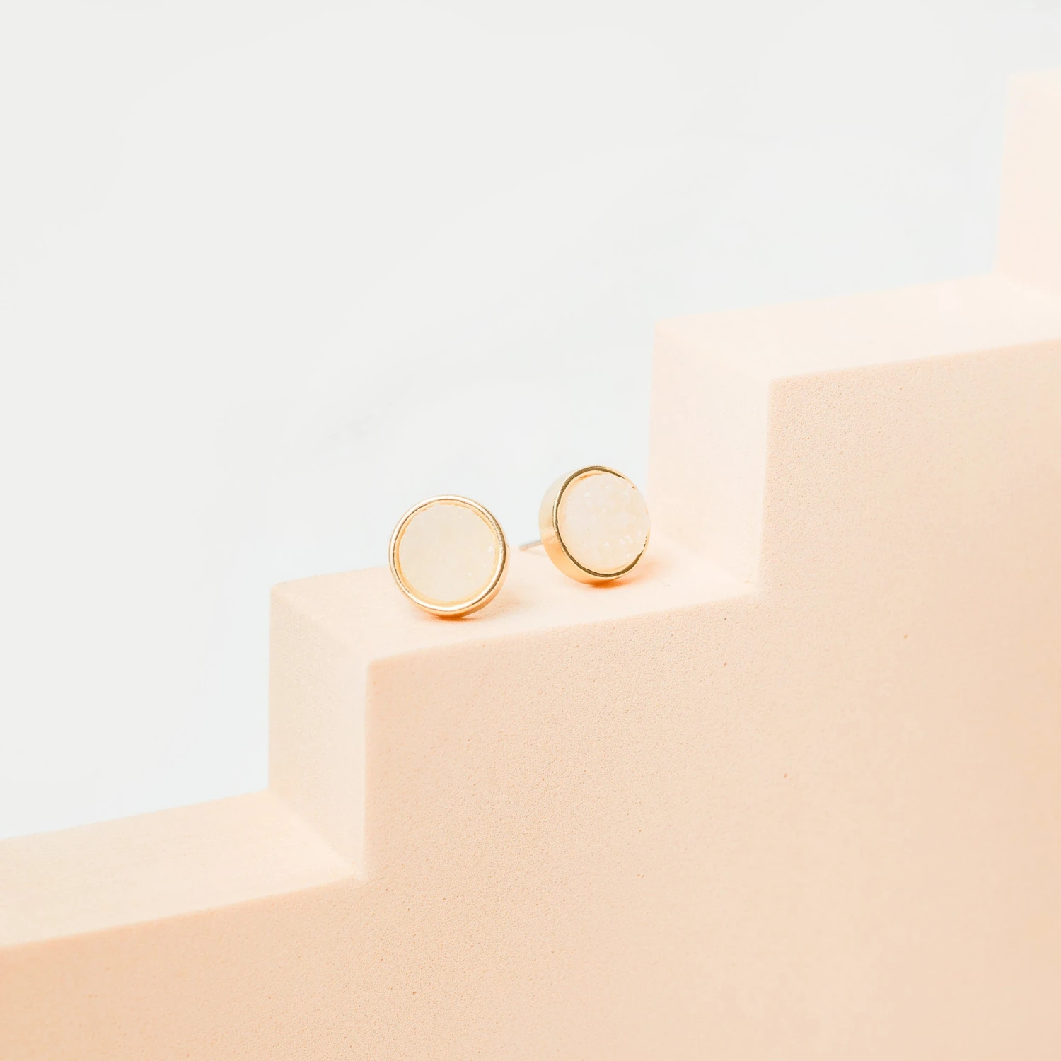 Richardson Ivory Druzy Studs - Image 2