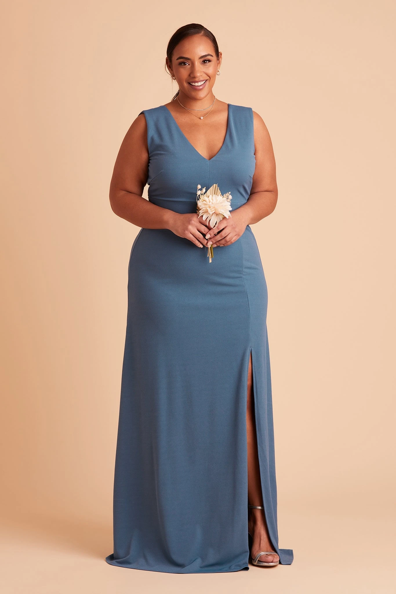 Shamin Crepe Dress - Twilight - Image 2