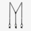 Classic Suspenders By Suitshop - Grey