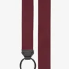 Grosgrain Suspenders By Suitshop - Burgundy
