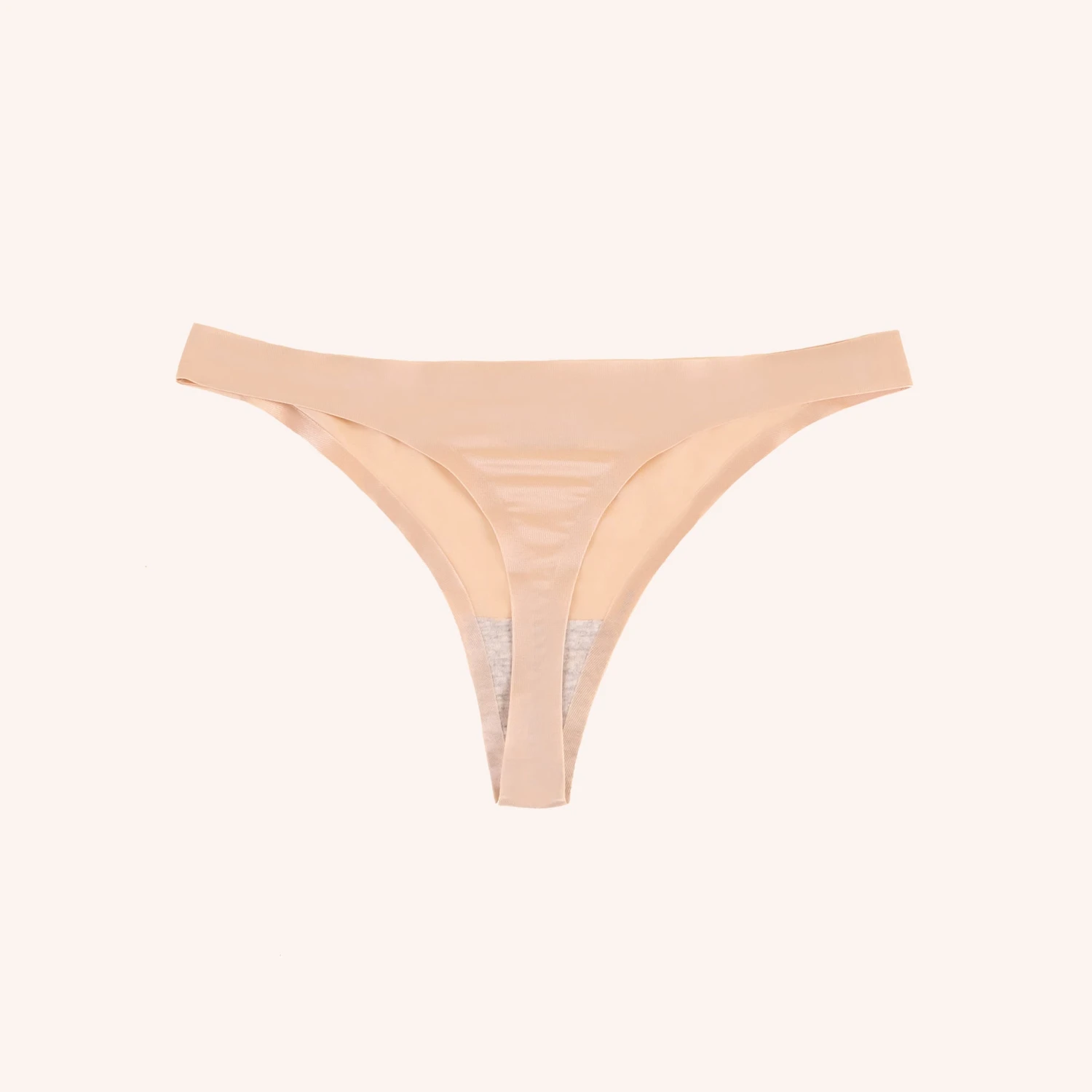 Thong Underwear - Taupe - Image 2