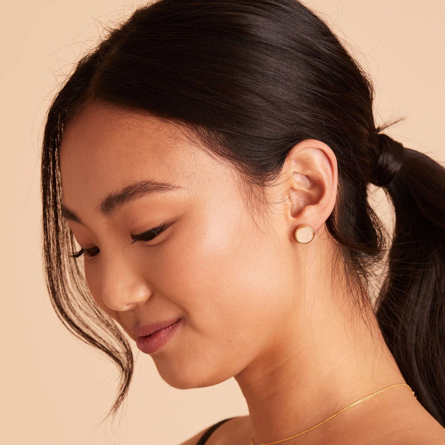 Richardson Ivory Druzy Studs - Image 3