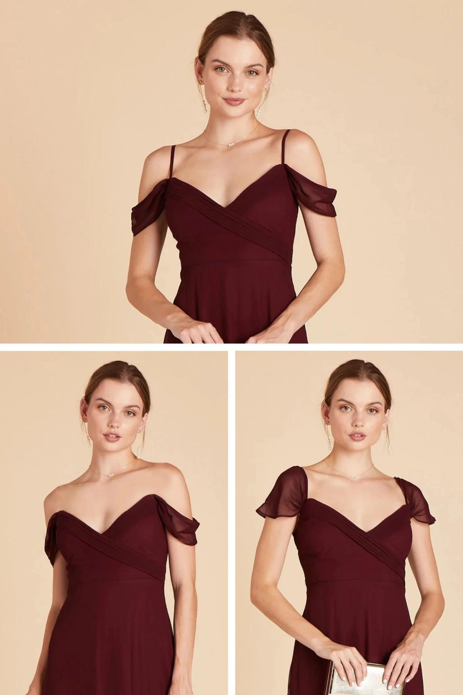 Spence Convertible Dress - Rosewood - Image 16