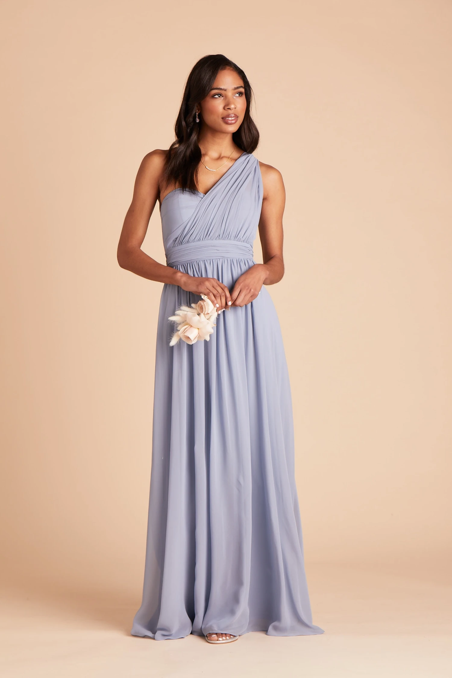 Grace Convertible Dress - Dusty Blue - Image 3