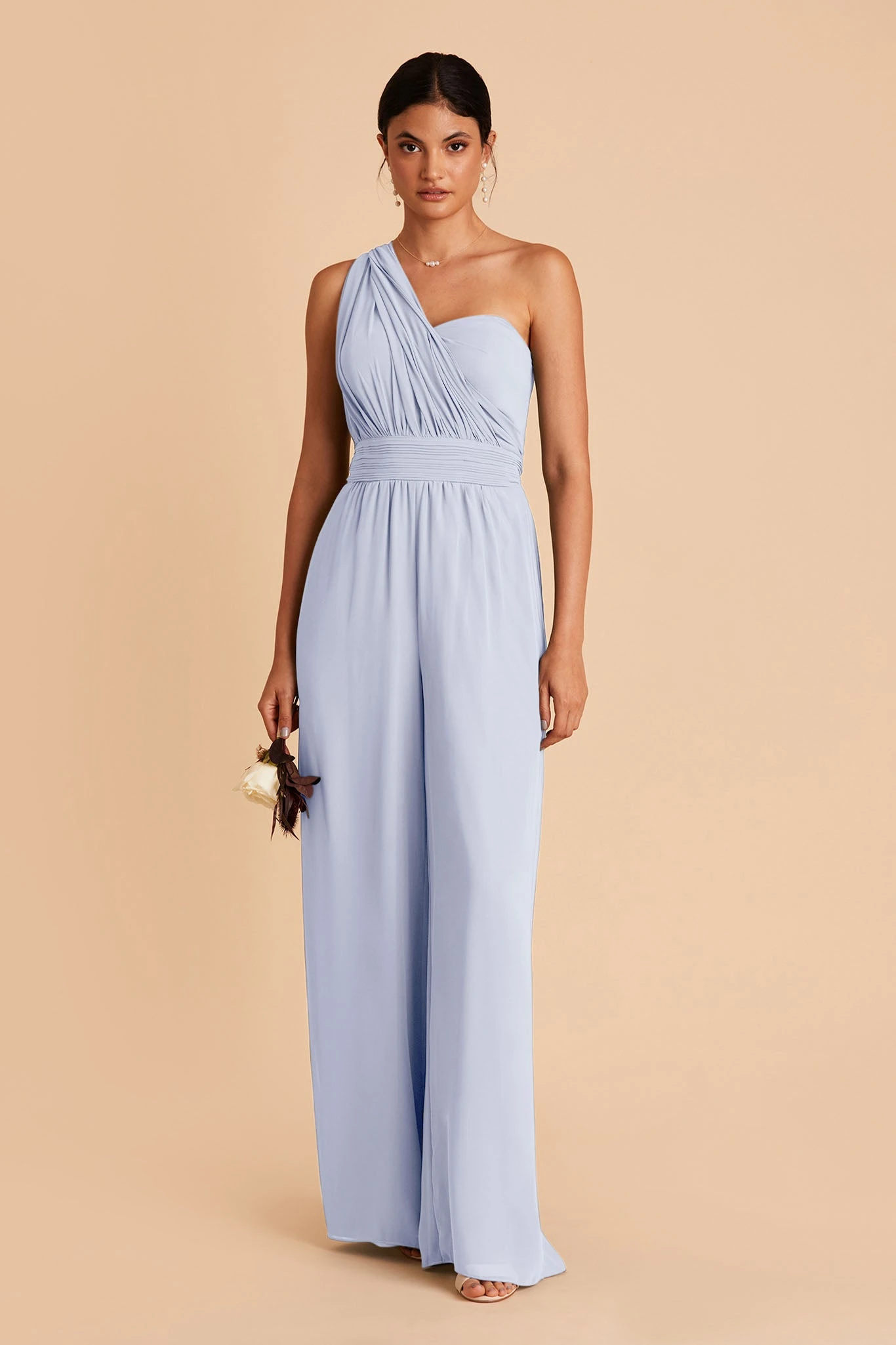 Gigi Convertible Jumpsuit - Ice Blue - Image 3