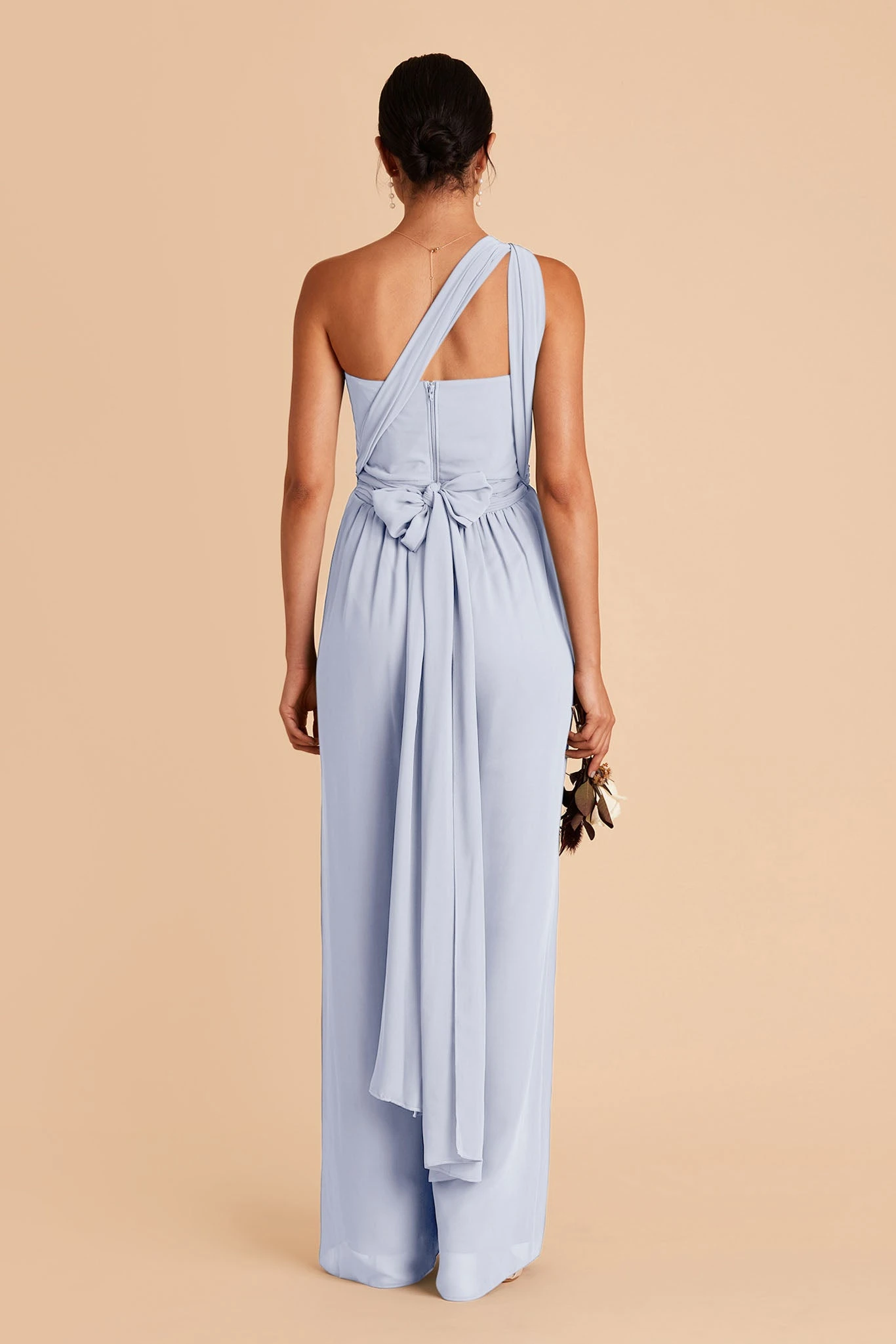 Gigi Convertible Jumpsuit - Ice Blue - Image 5