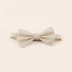 Harry Bow Tie - Neutral Champagne