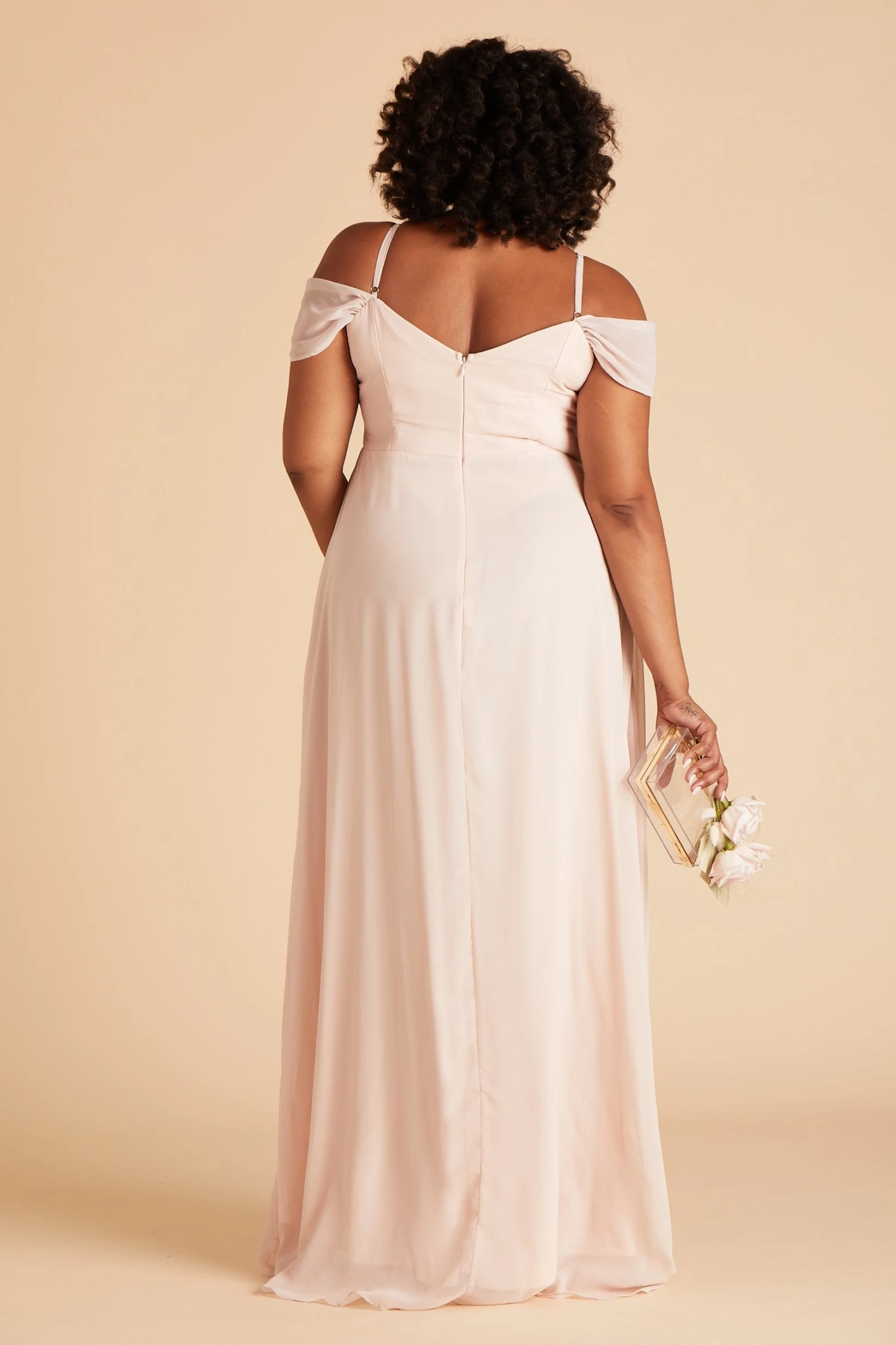Spence Convertible Dress - Pale Blush - Image 18