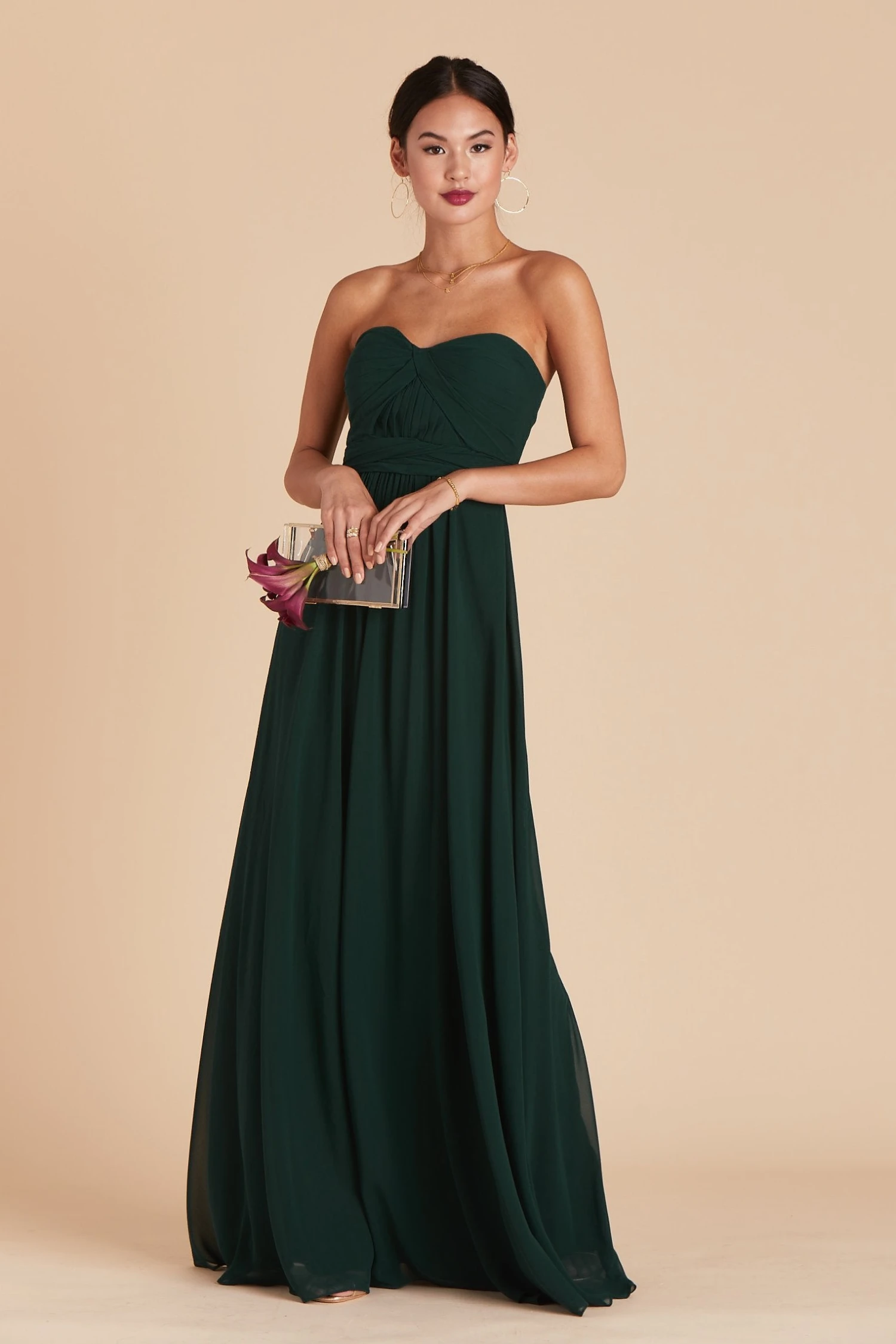 Grace Convertible Dress - Emerald - Image 9