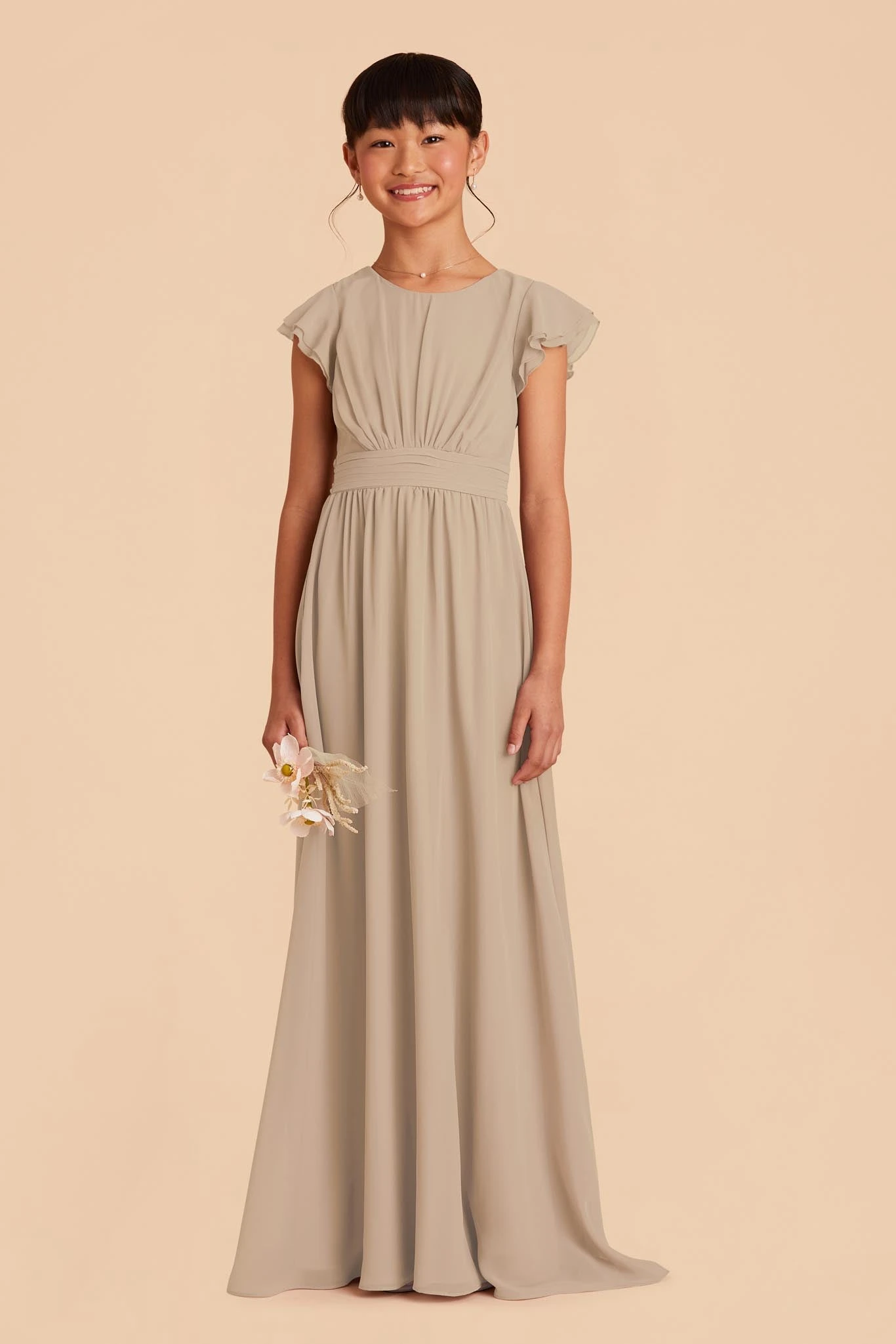 Celine Junior Dress - Almond