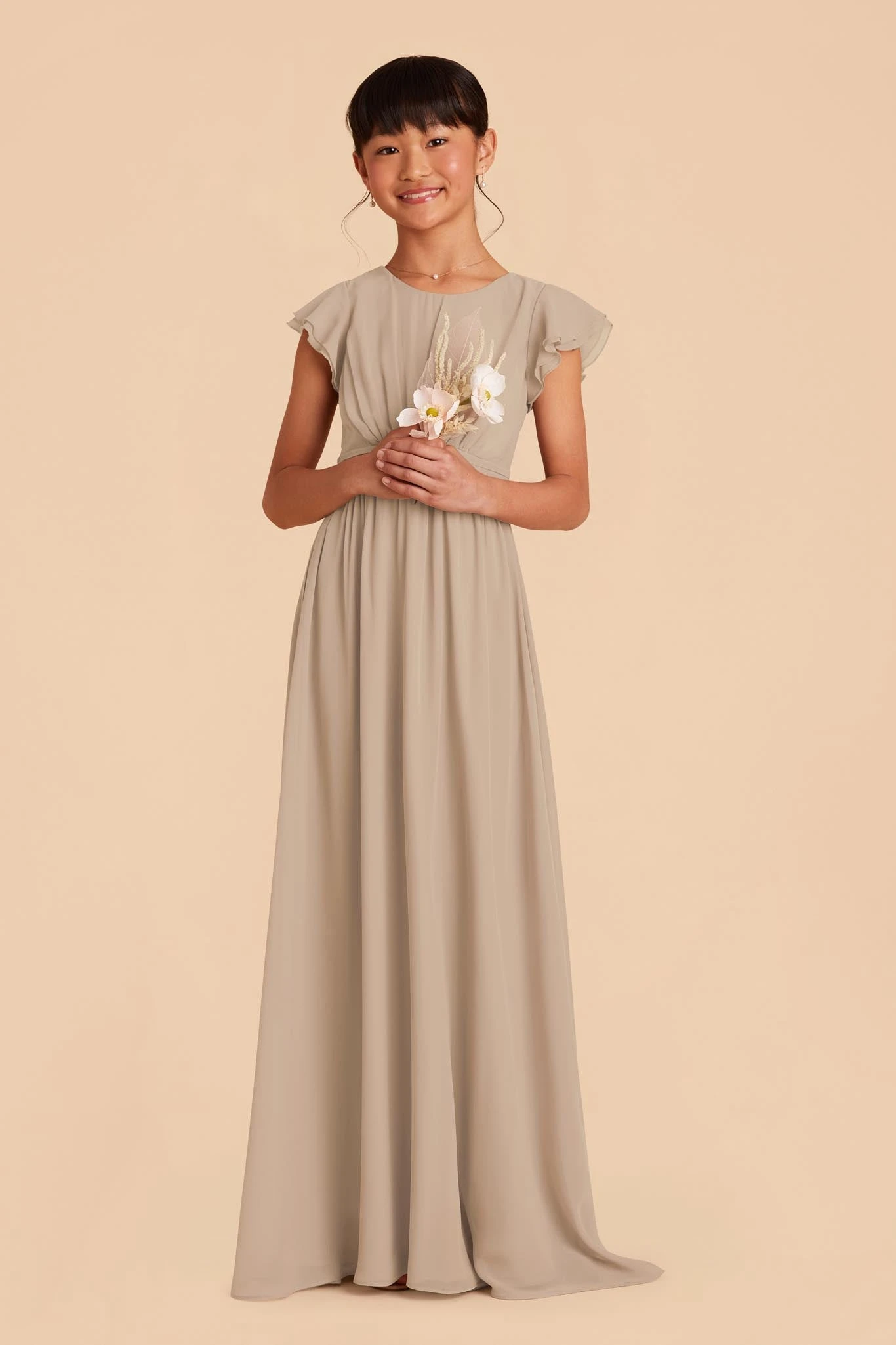 Celine Junior Dress - Almond - Image 3