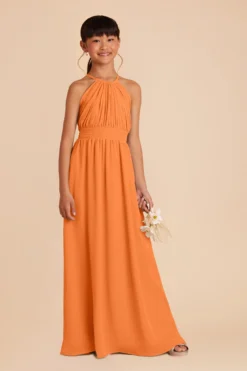 Sienna Junior Dress - Apricot