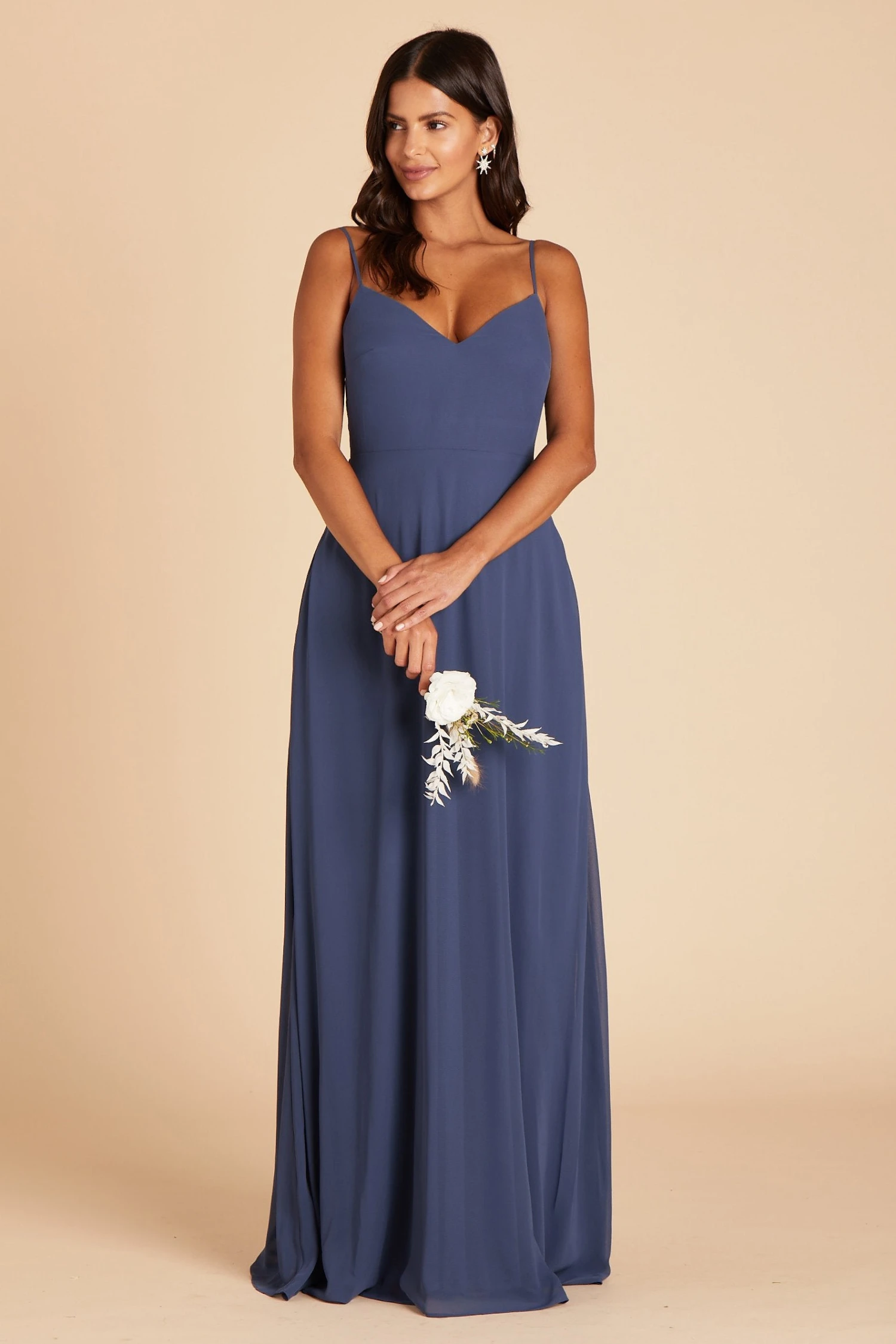 Devin Convertible Dress - Slate Blue - Image 14