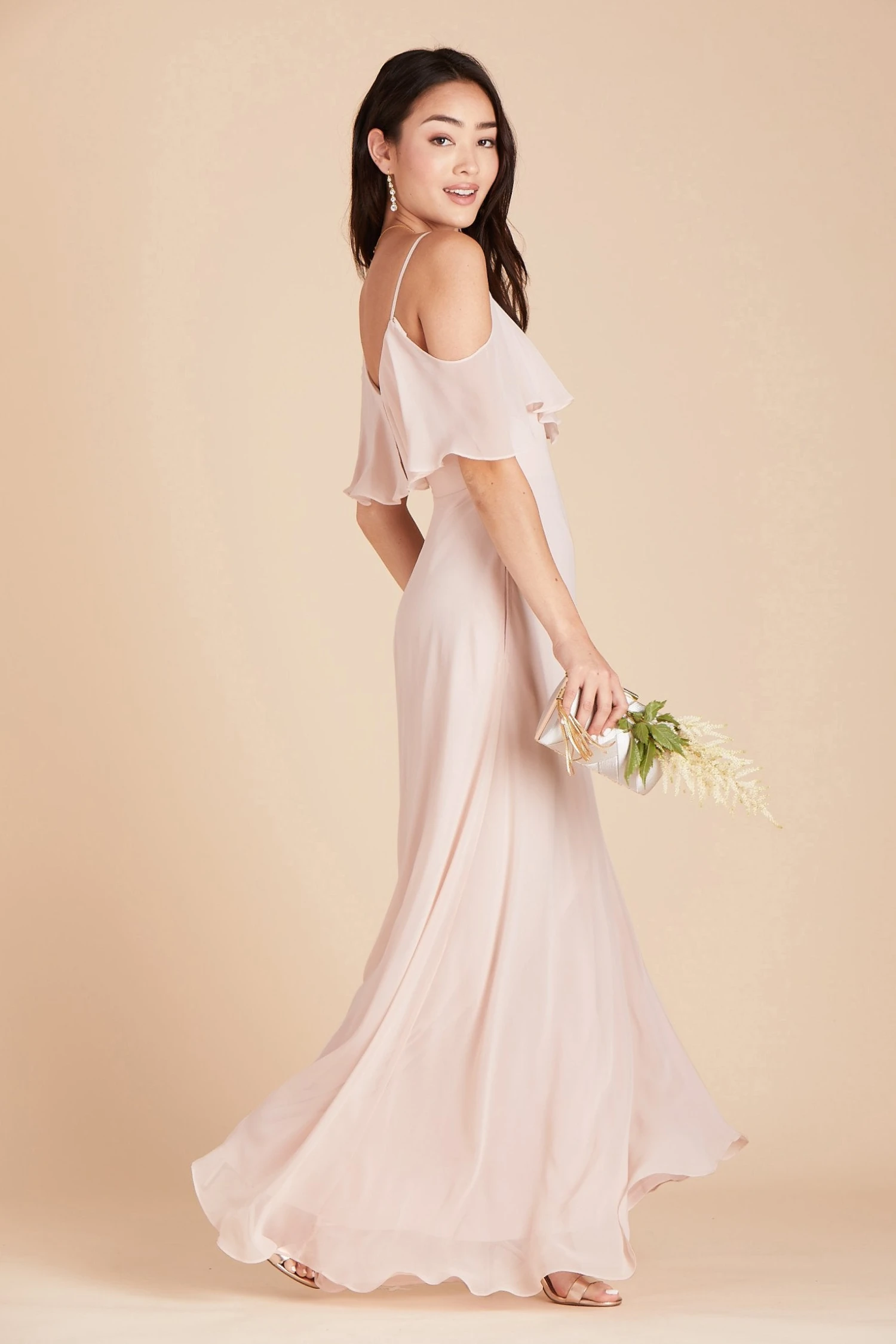 Jane Convertible Dress - Pale Blush - Image 6