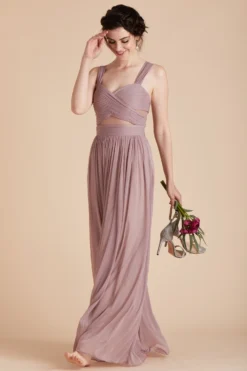 Elsye Dress - Mauve