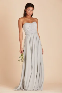 Grace Convertible Dress - Dove Gray