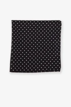 Didi Pocket Square - Black Dot