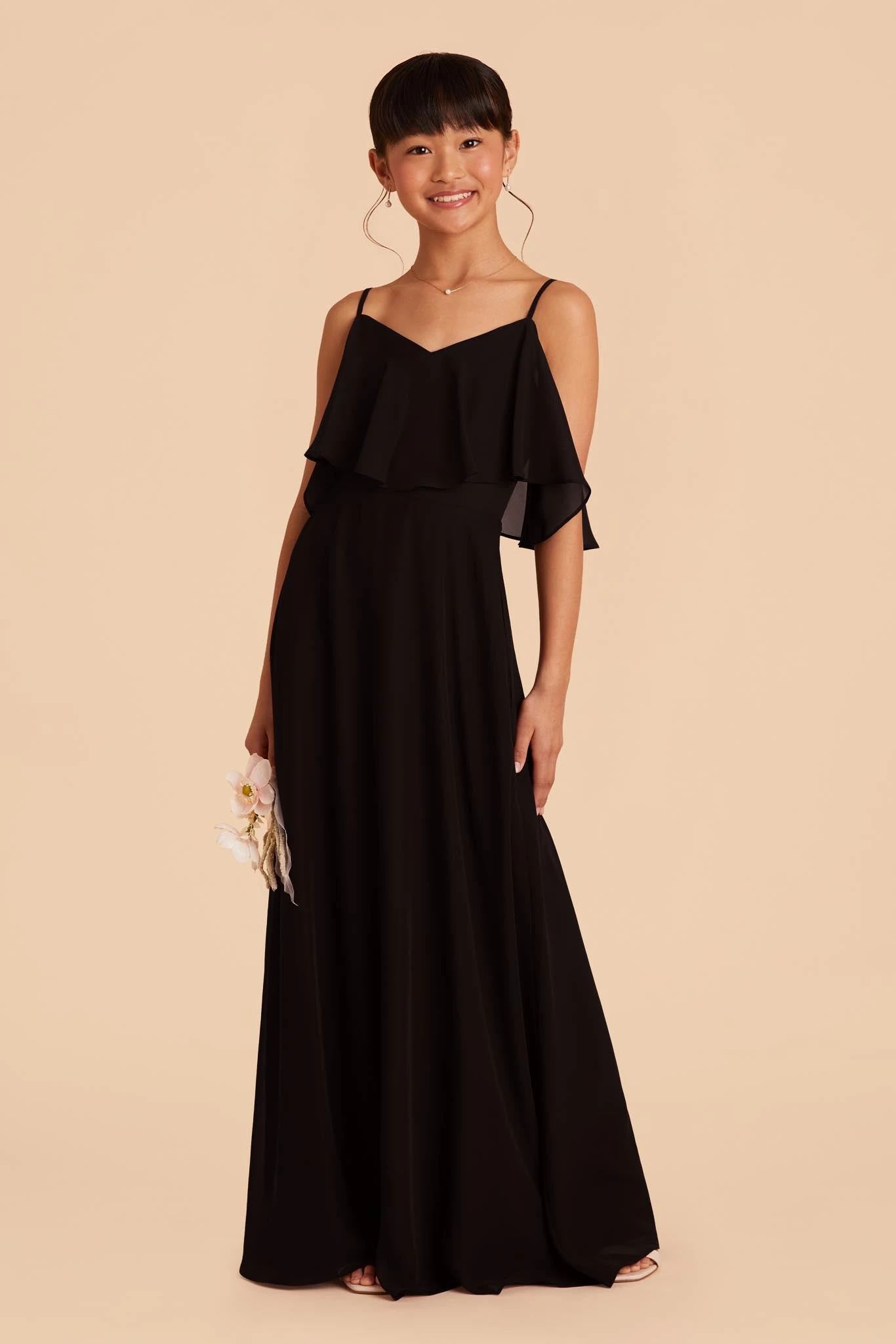 Janie Convertible Junior Dress - Black - Image 3