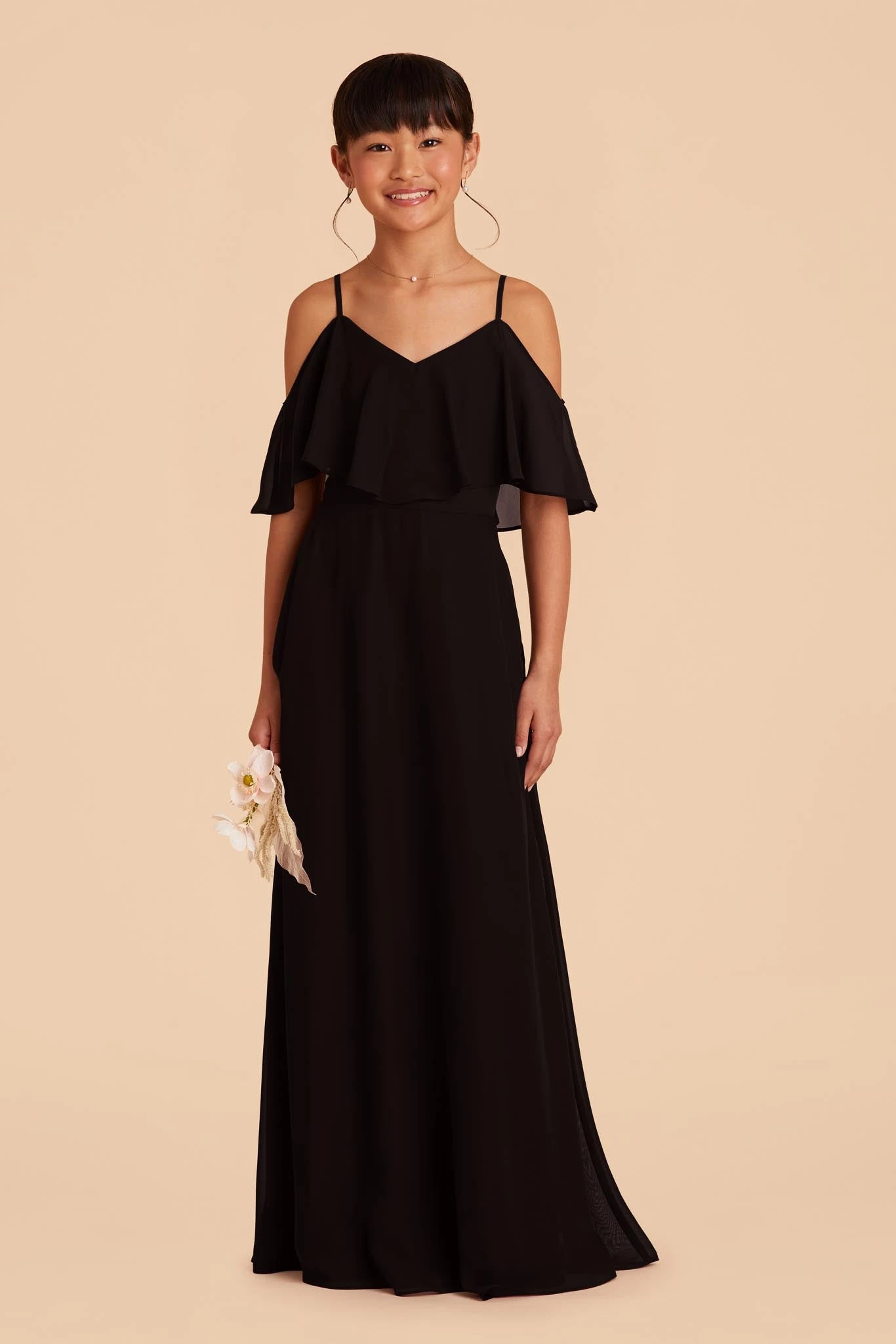 Janie Convertible Junior Dress - Black - Image 2