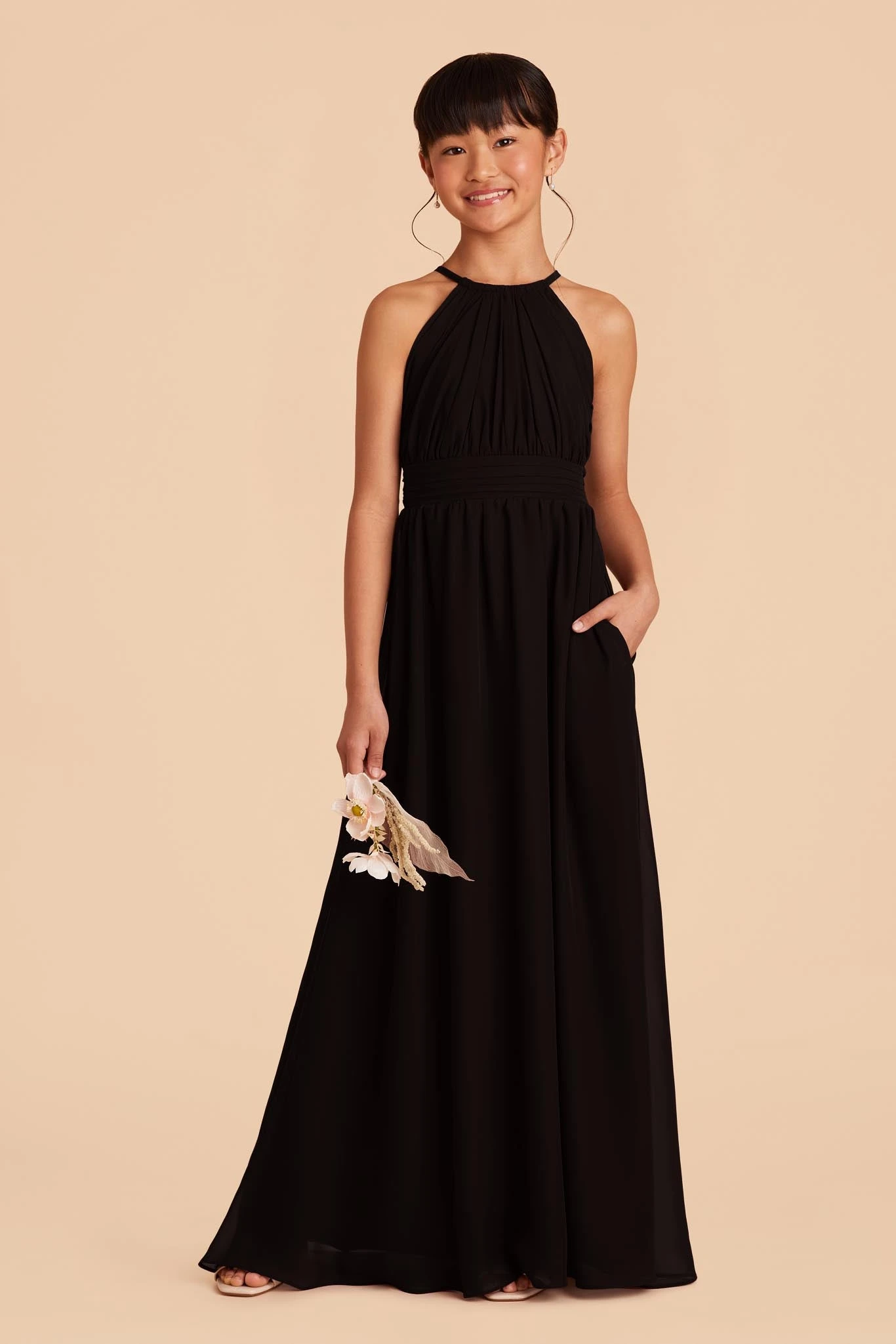 Sienna Junior Dress - Black - Image 4