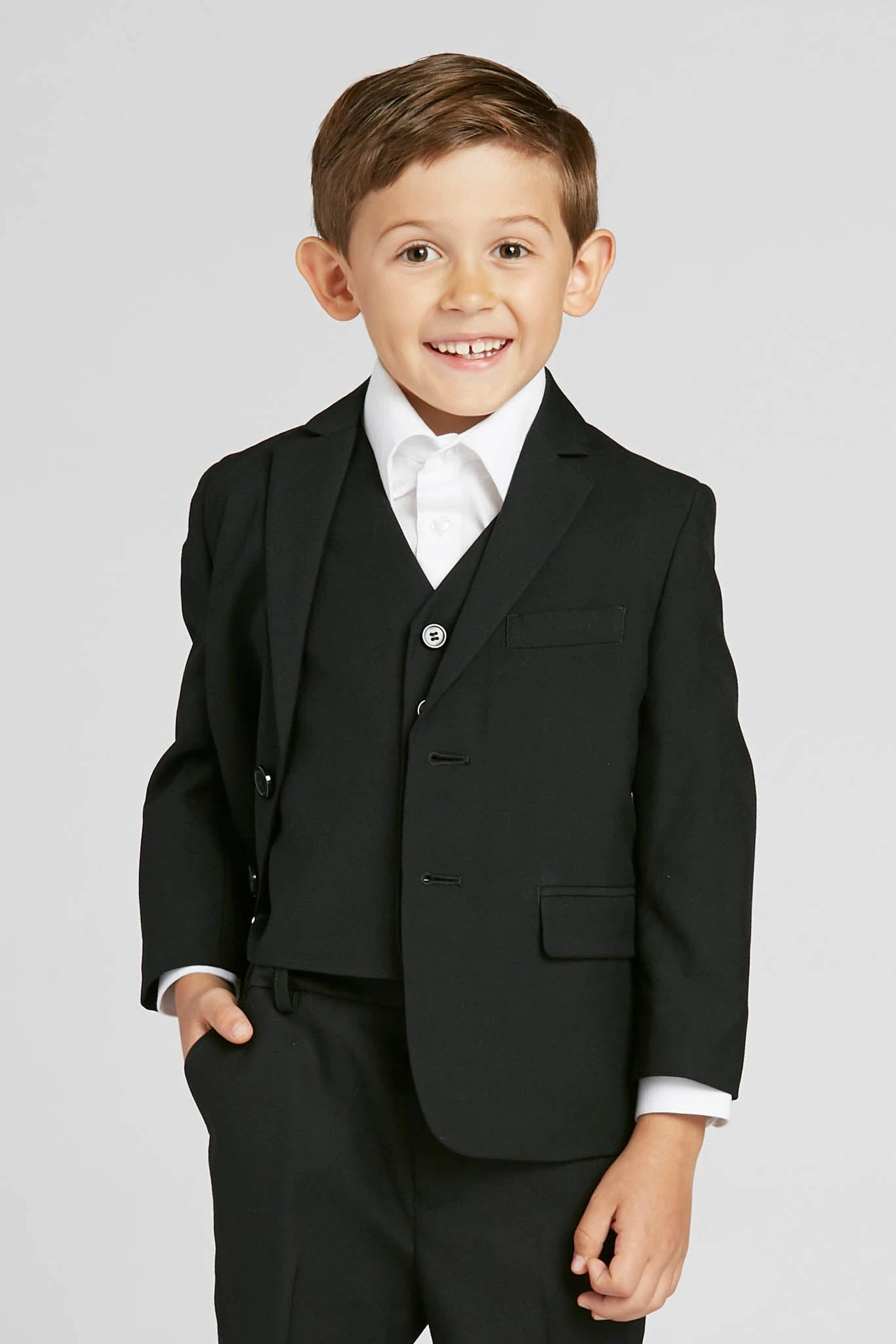 Classic Black Kids Suit By SuitShop