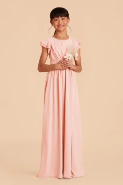 Celine Junior Dress - Blush Pink