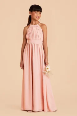 Sienna Junior Dress - Blush Pink