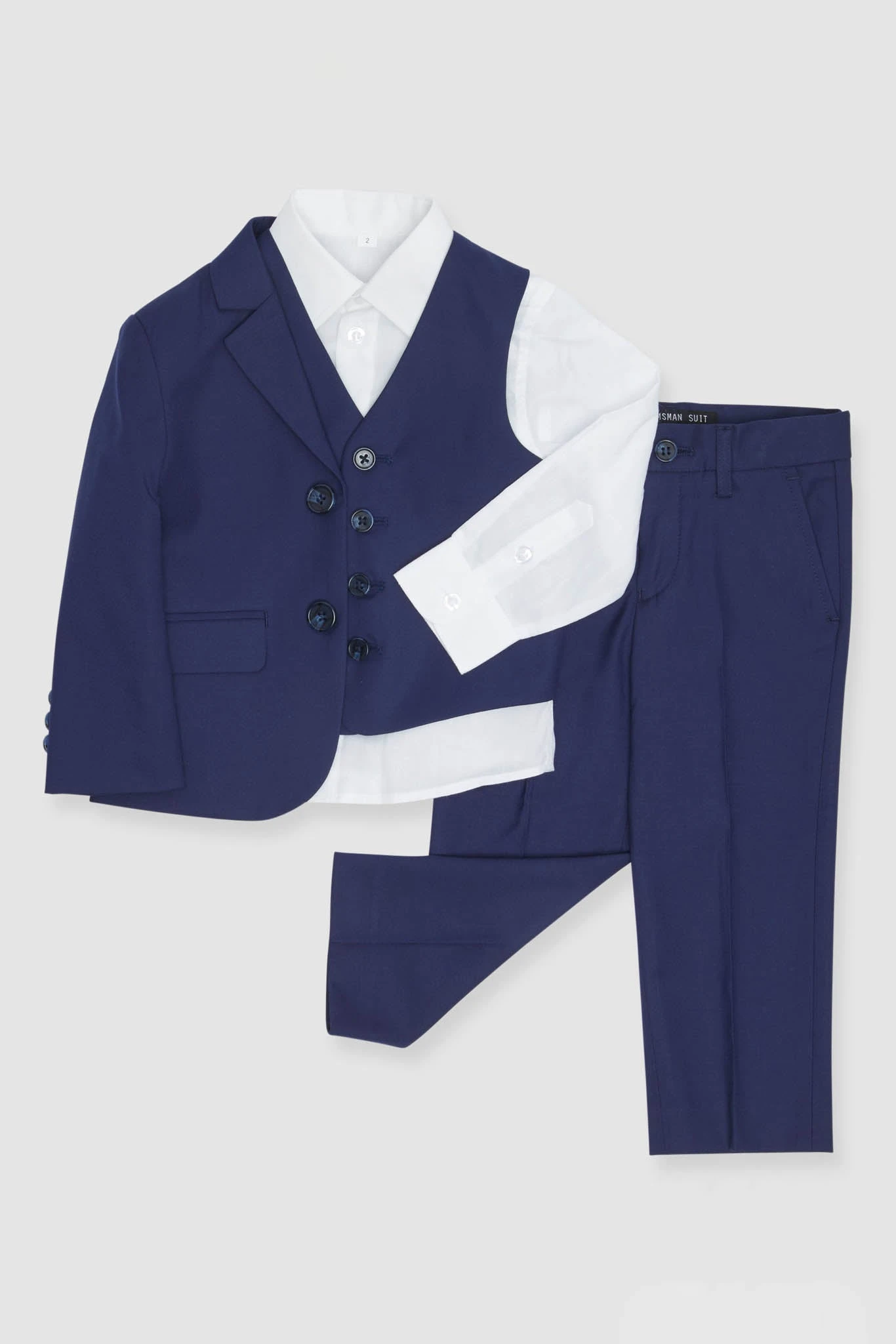 Brilliant Blue Kids Suit By SuitShop - Image 2